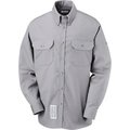 Vf Imagewear EXCEL FR¬Æ ComforTouch¬Æ FR Dress Uniform Shirt SLU2, Silver Gray, Size 3XL Regular SLU2SYRG3XL